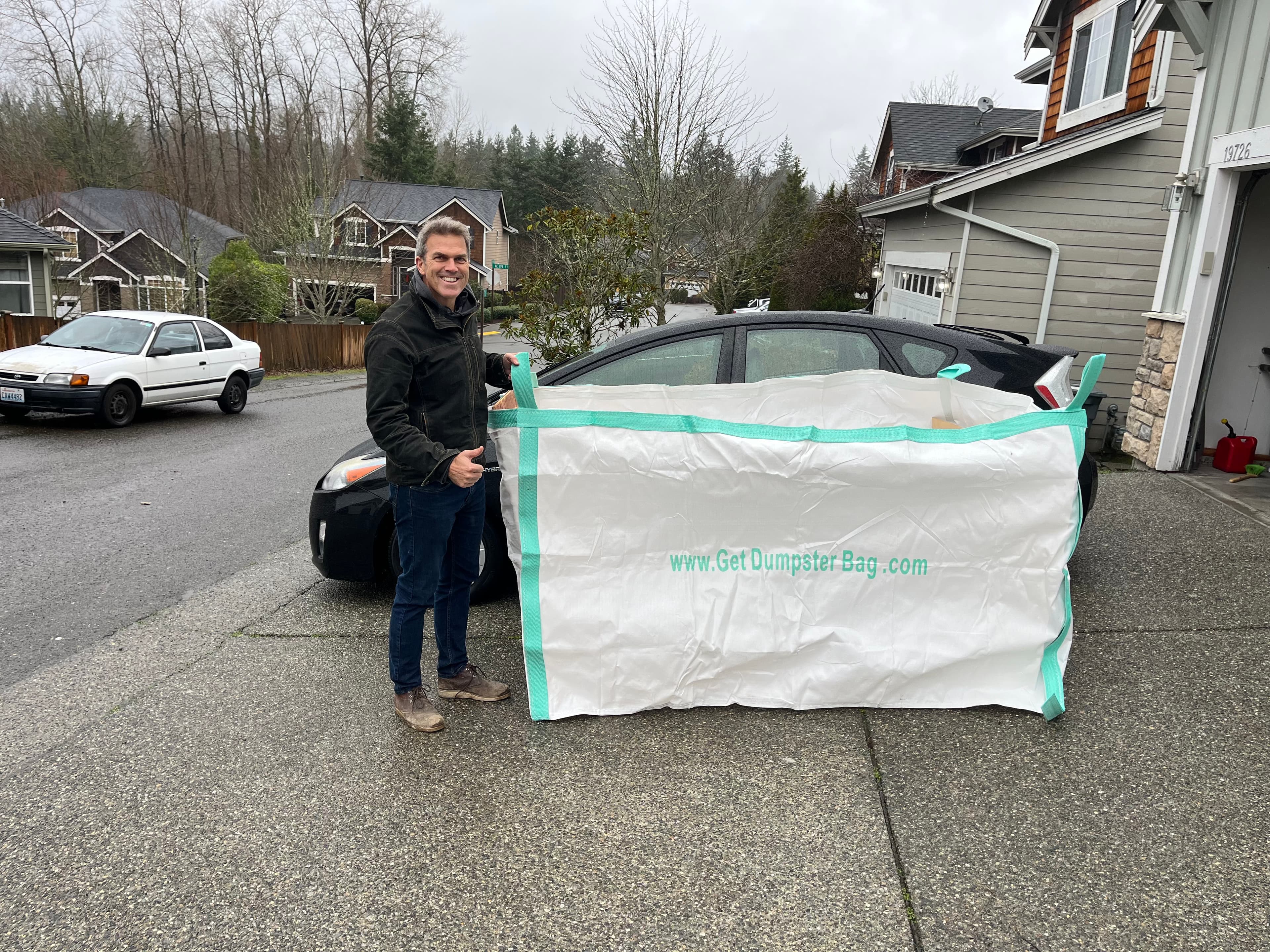 Dumpster bag photo 2